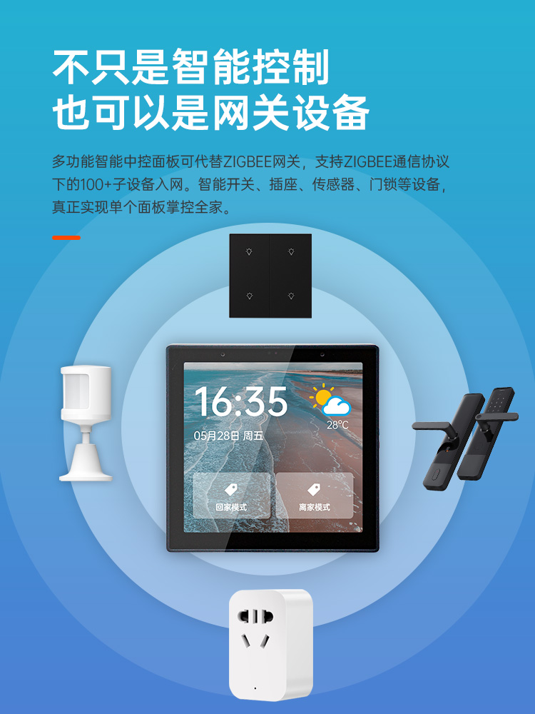 智能家居|無線觸控屏|語音觸控屏